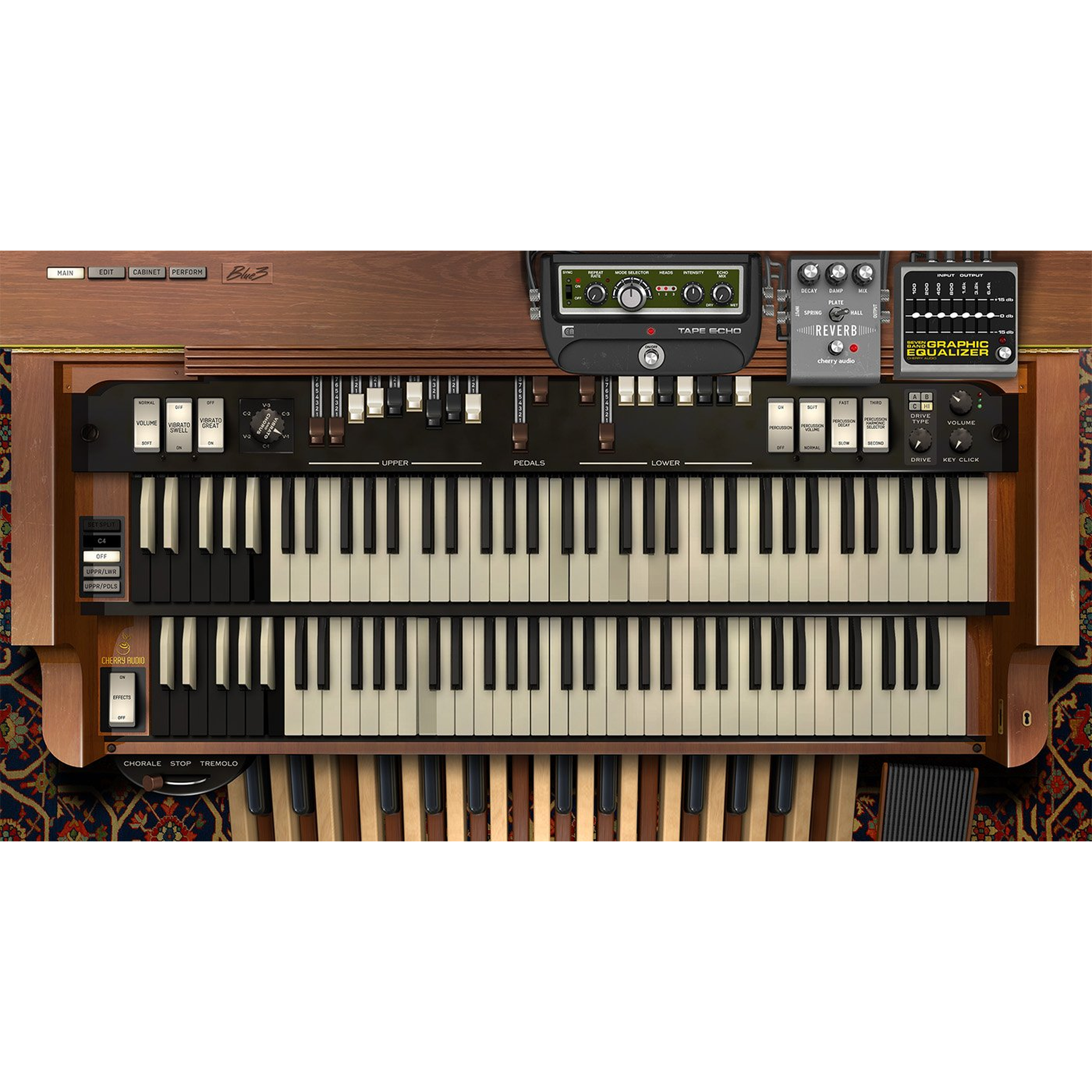 Blue3 Organ interface